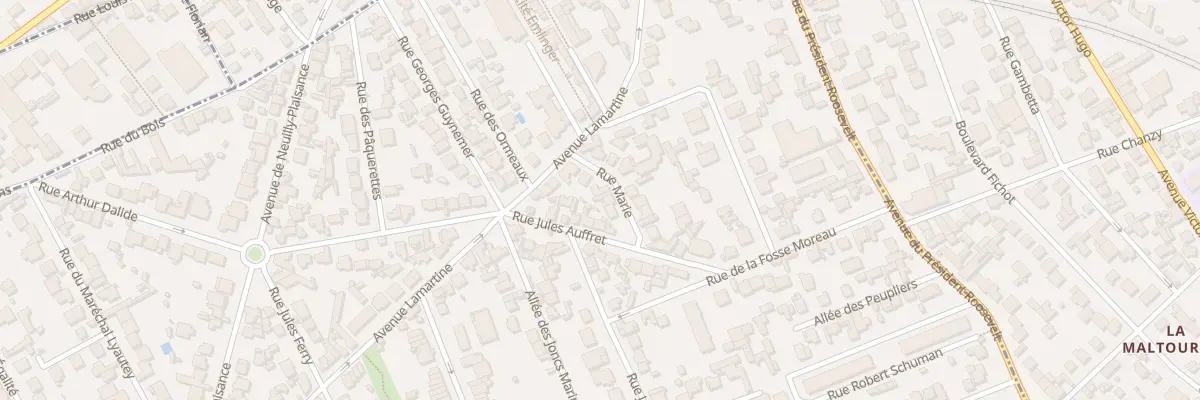 Plan du 8 Rue Marie au Perreux-sur-Marne