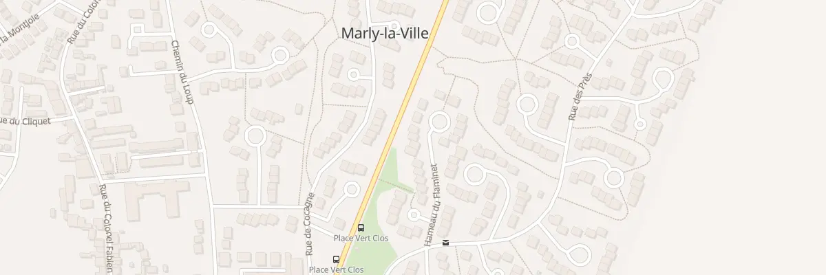 Plan du 15 Rue Hameau du Flaminet à Marly-la-Ville