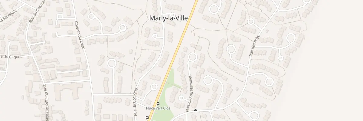 Plan du 17 Rue Hameau du Flaminet à Marly-la-Ville