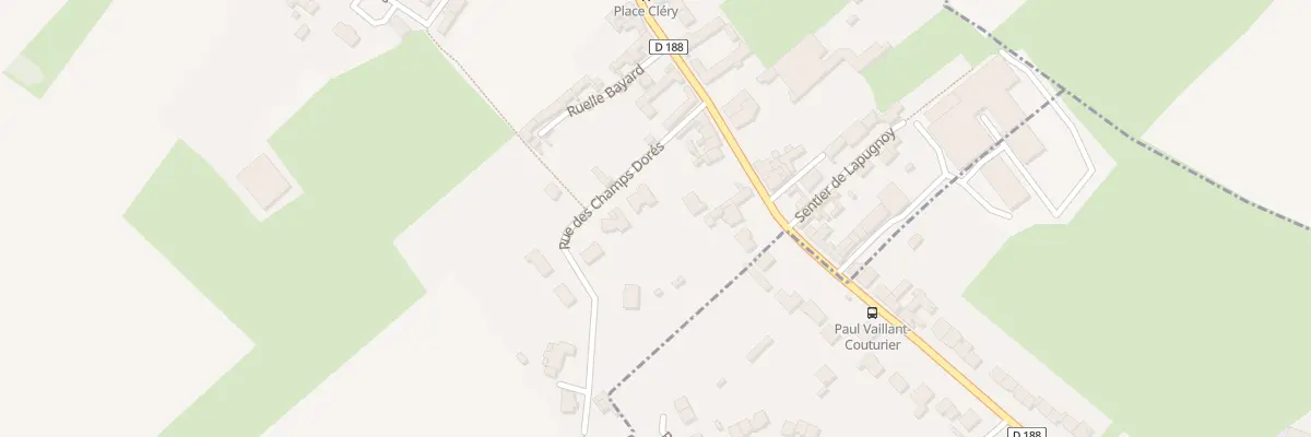 Plan du 75 Rue du Champ Dore à Lozinghem
