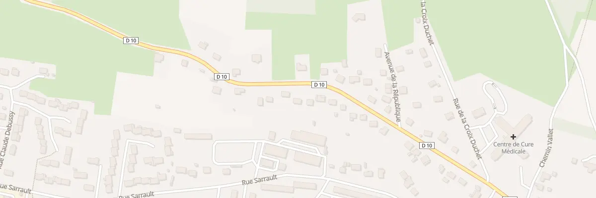 Plan du 171 Av de la République à Saint-Amand-Montrond