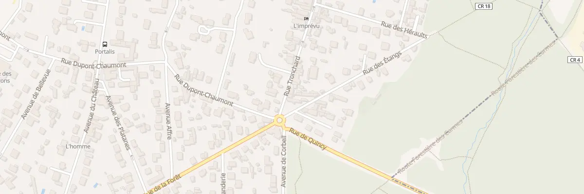 Plan du 93 Rue Tronchard à Brunoy