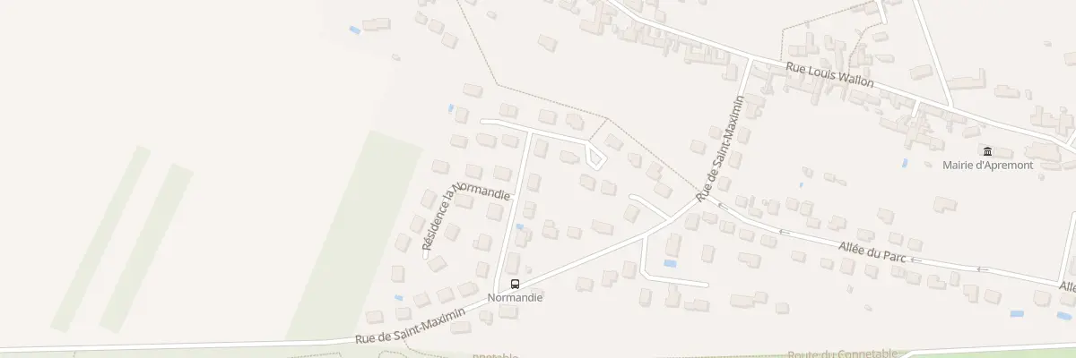 Plan du 4 Res la Normandie à Apremont