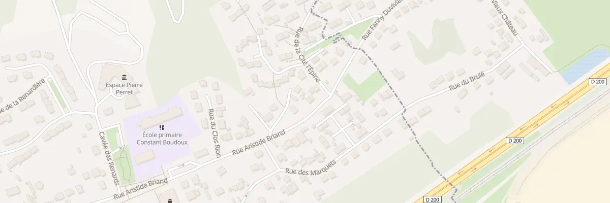 Plan du 165 Rue Aristide Briand à Villers-Saint-Paul