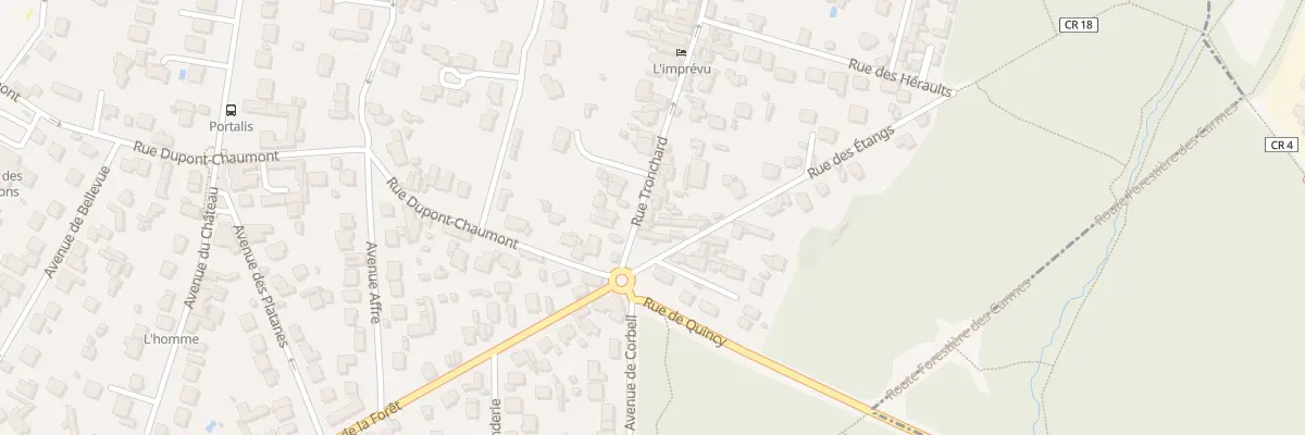 Plan du 91 Rue Tronchard à Brunoy