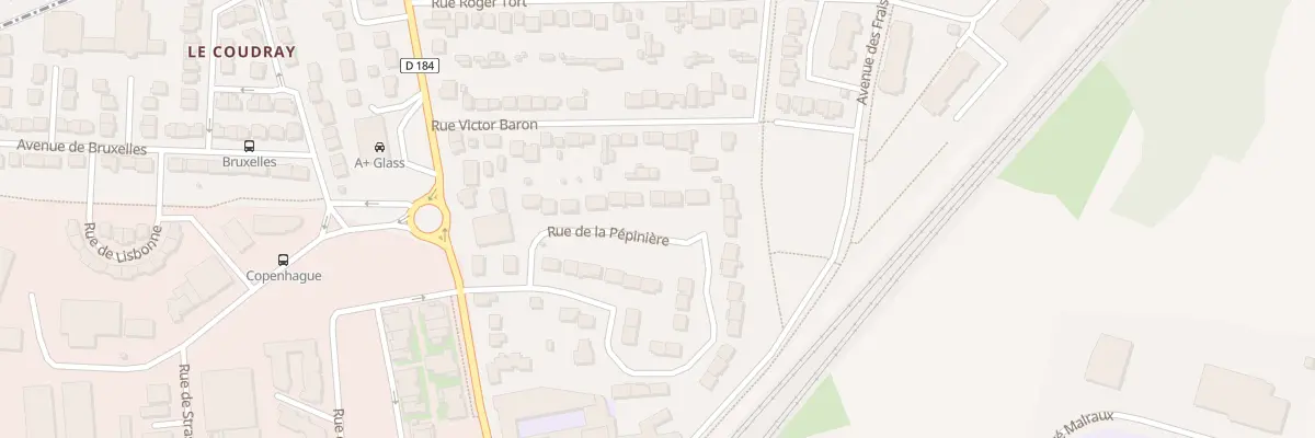 Plan du 13 Rue de la Pépinière à Louvres
