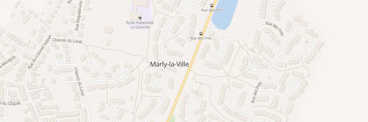 Plan du 11 Rue Hameau de Bertin à Marly-la-Ville