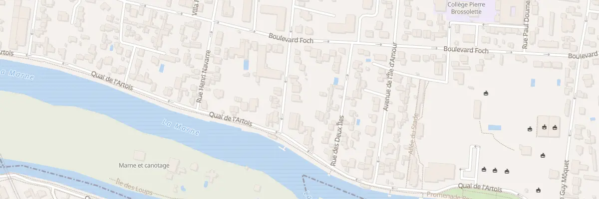 Plan du 29 Rue Albert Lecocq au Perreux-sur-Marne