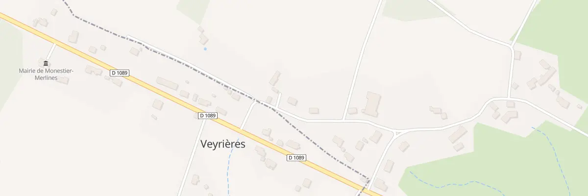 Plan du 13 Veyrières de Feyt à Feyt