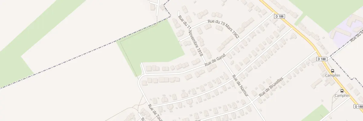 Plan du 27 Rue de Gand à Marles-les-Mines