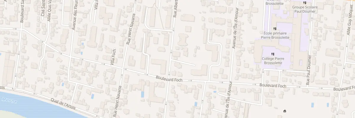 Plan du 15B Rue Albert Lecocq au Perreux-sur-Marne