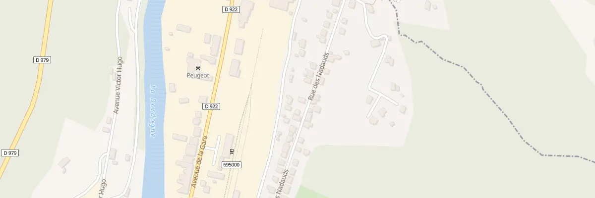 Plan du 365 Rue des Nadauds à Bort-les-Orgues