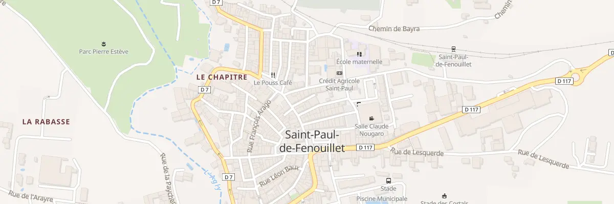 Plan du 4 Imp Rouget de Lisle à Saint-Paul-de-Fenouillet