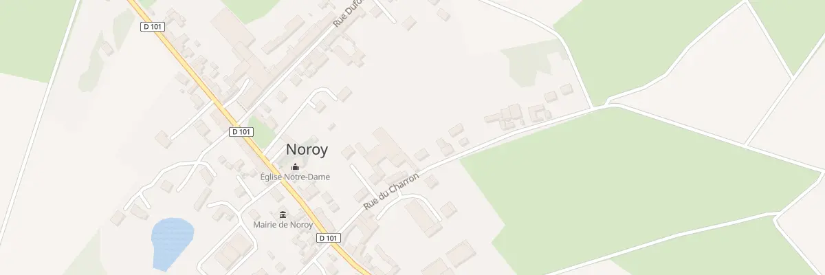 Plan du 142 Rue du Charron à Noroy