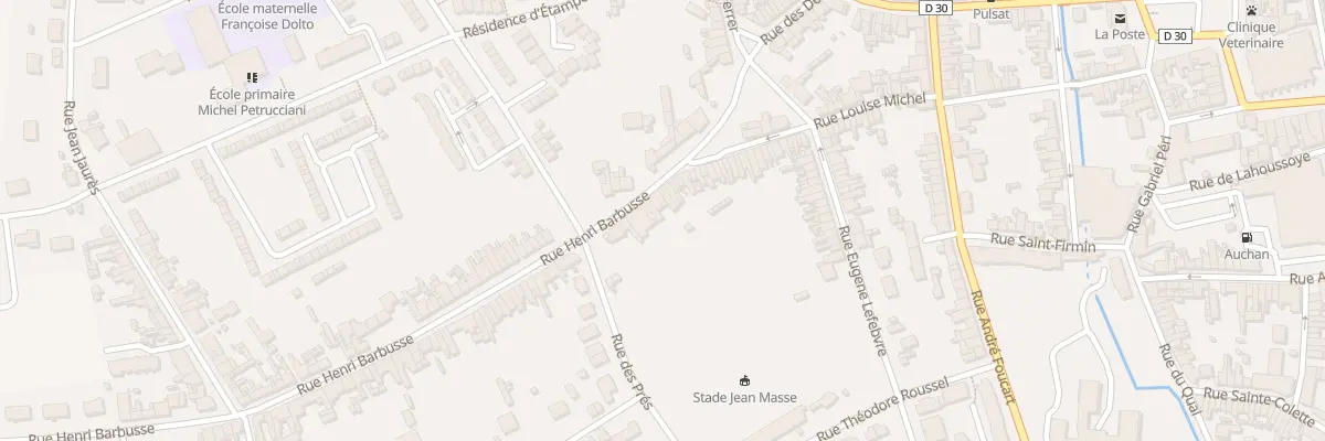 Plan du 9 Rue Henri Barbusse à Corbie
