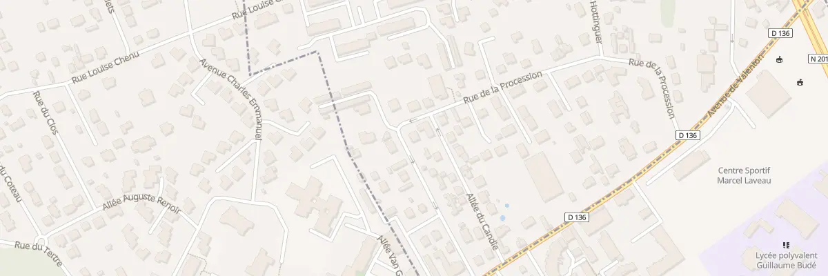 Plan du 45 Rue de la Procession à Boissy-Saint-Léger