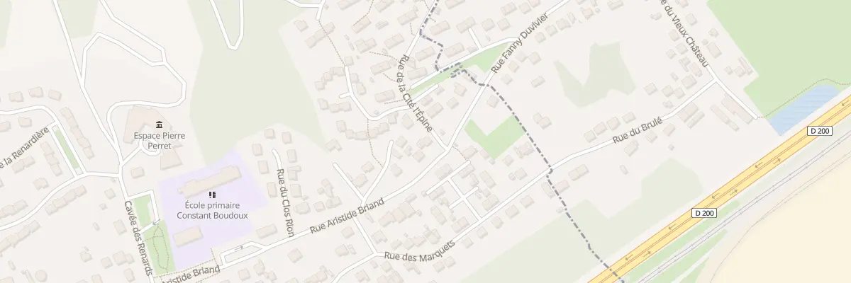 Plan du 169 Rue Aristide Briand à Villers-Saint-Paul