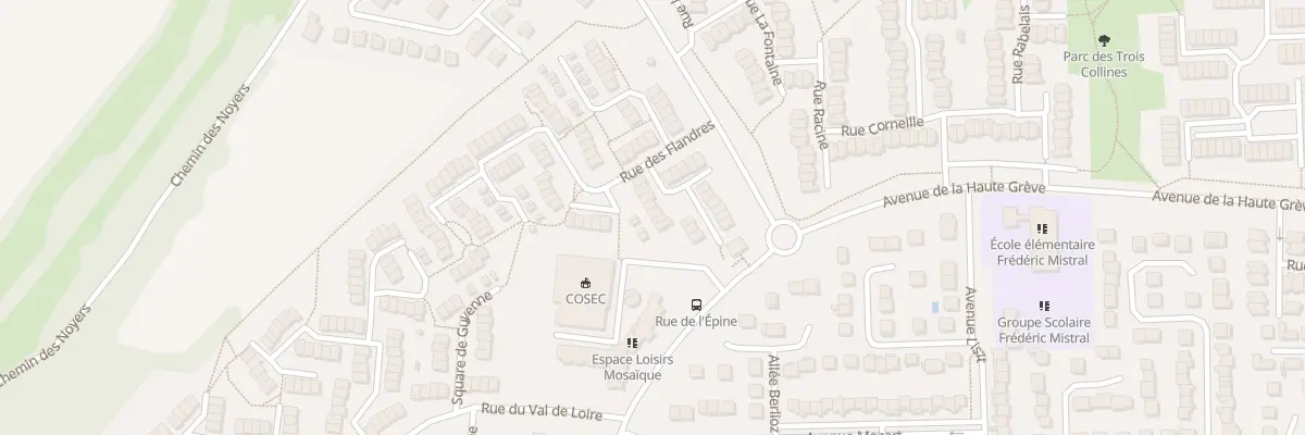 Plan du 10 Sq du Lauragais à Fosses