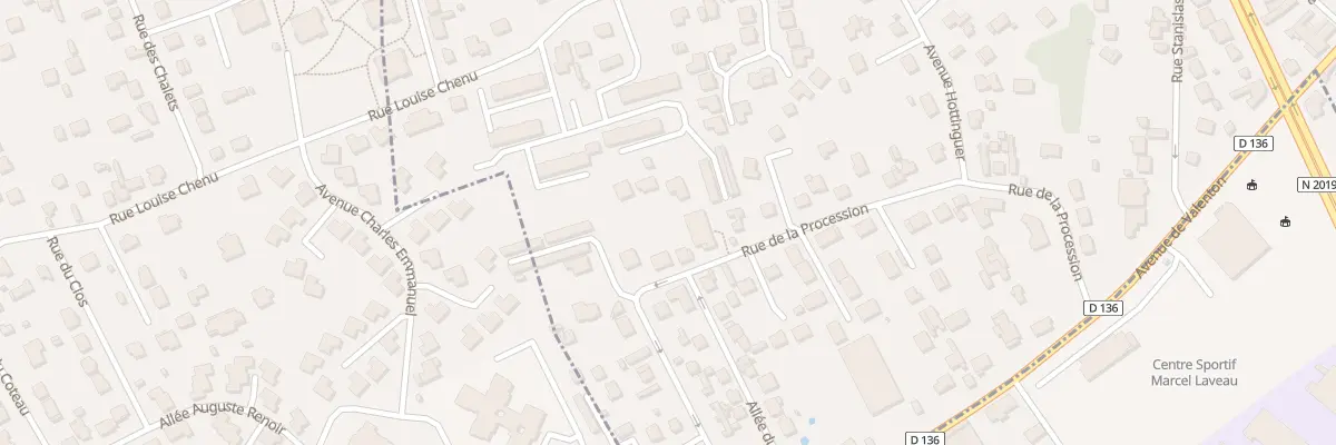 Plan du 52 Rue de la Procession à Boissy-Saint-Léger