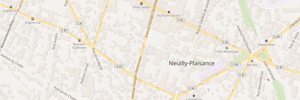 Plan du 18 Rue P Vaillant Couturier à Neuilly-Plaisance