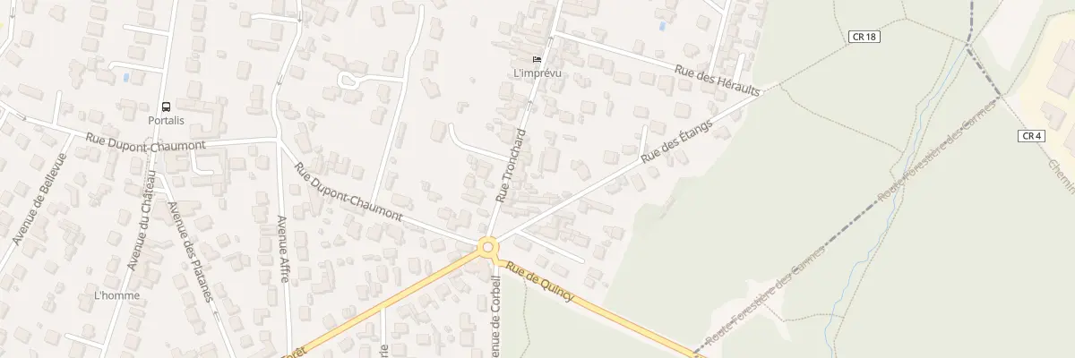 Plan du 85 Rue Tronchard à Brunoy