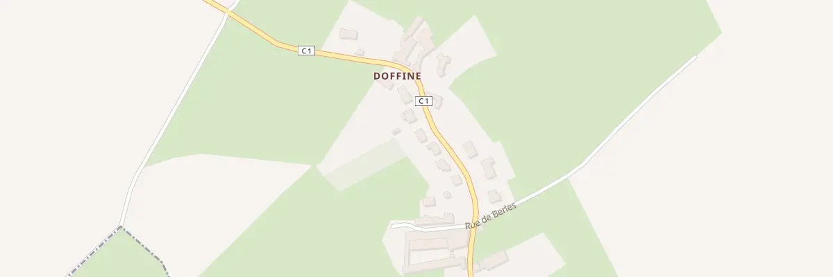 Plan du 5 Hameau de Doffine à Penin