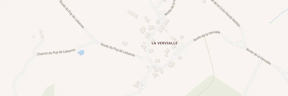 Plan du 11 Vervialle à Monestier-Merlines