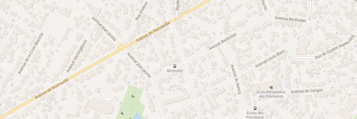 Plan du 11 Av Berthollet à Aulnay-sous-Bois