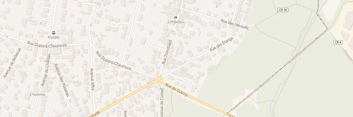 Plan du 87 Rue Tronchard à Brunoy