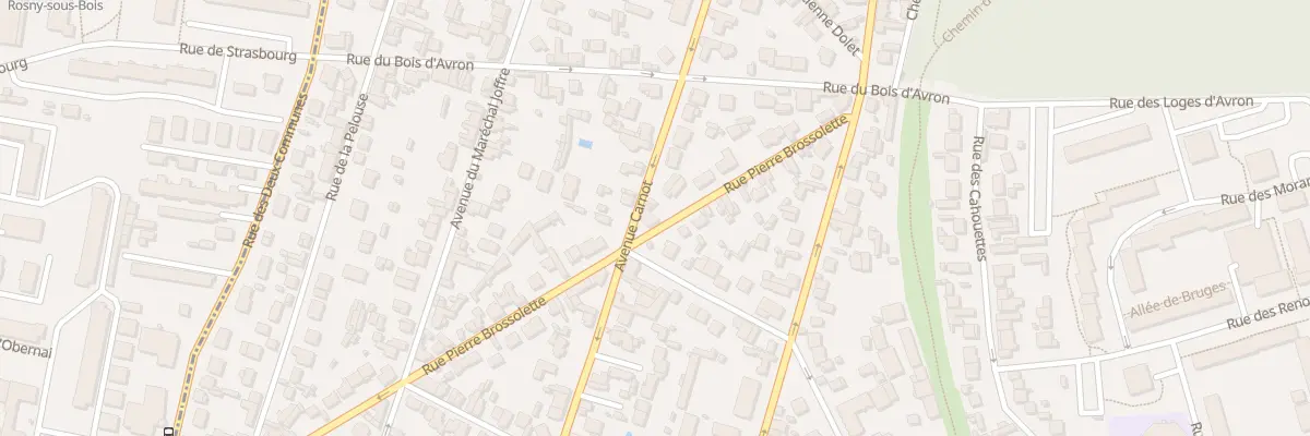 Plan du 43 Rue Pierre Brossolette à Neuilly-Plaisance