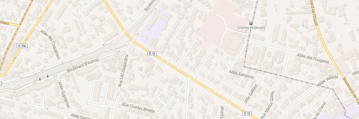 Plan du 78 Av du Gal Gallieni à Villemomble