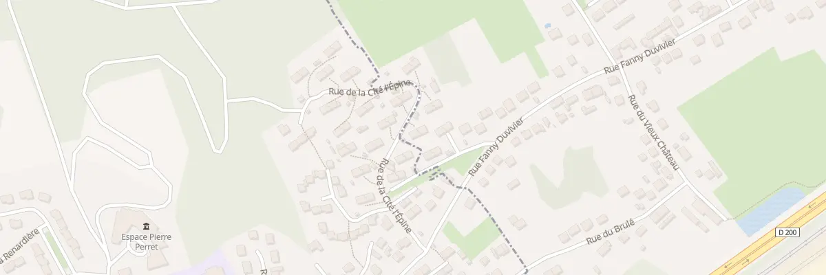 Plan du 9 Cité Lépine à Rieux