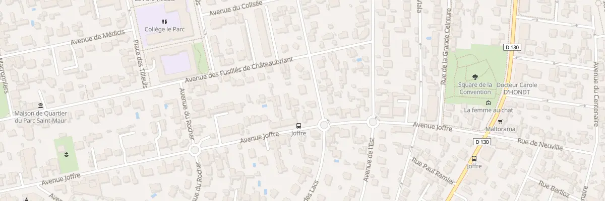 Plan du 41 Av des Lacs à Saint-Maur-des-Fossés