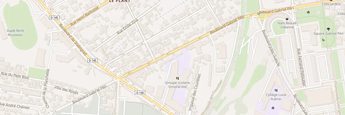 Plan du 53 Bd Gabriel Péri à Champigny-sur-Marne