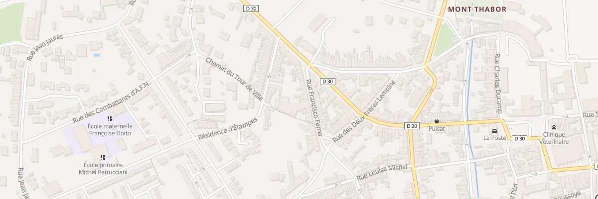 Plan du 16 Rue Francisco Ferrer à Corbie
