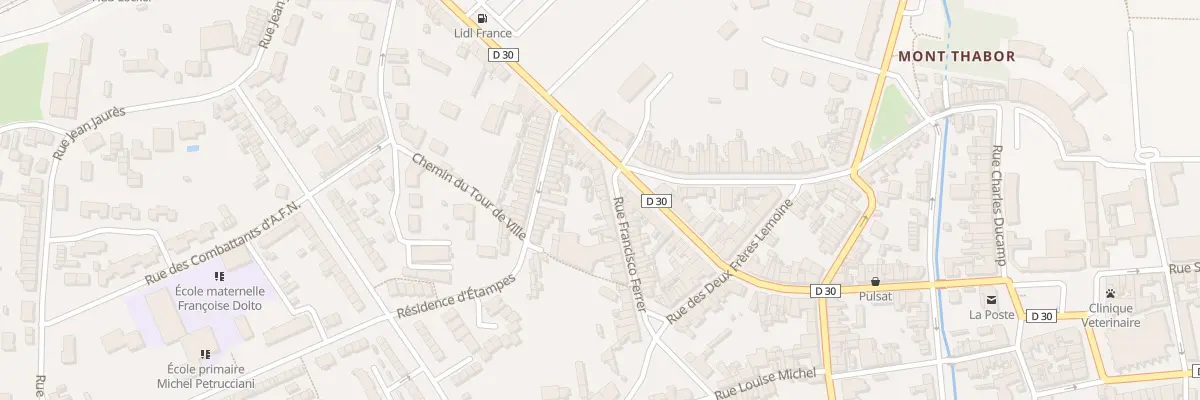 Plan du 10 Rue Francisco Ferrer à Corbie