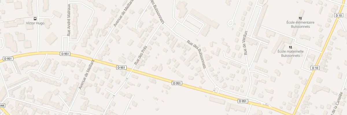 Plan du 21 Rue des Buissonnets à Saint-Amand-Montrond