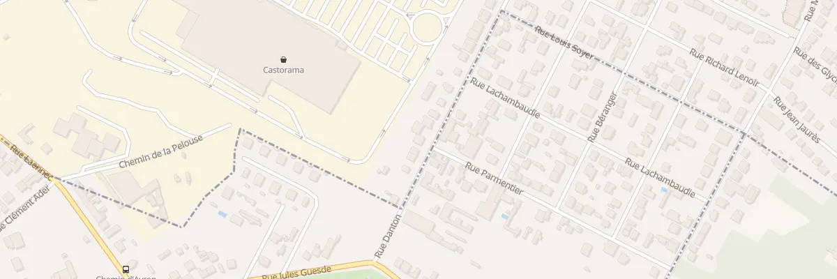 Plan du 58B Rue d’Avron à Villemomble
