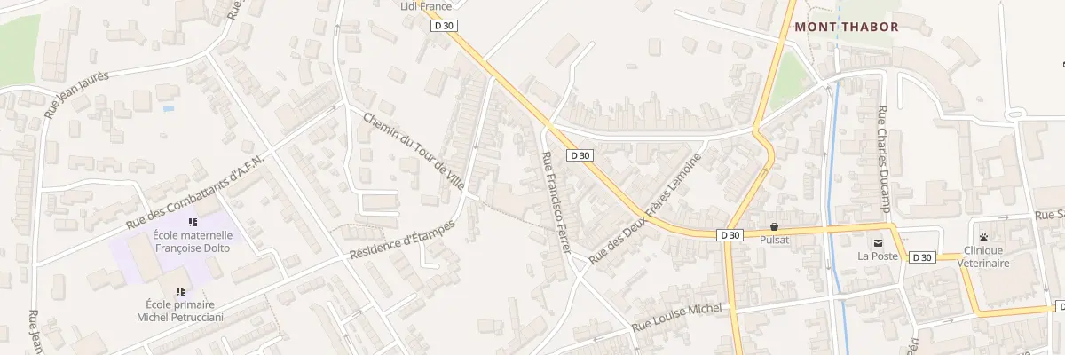 Plan du 14 Rue Francisco Ferrer à Corbie