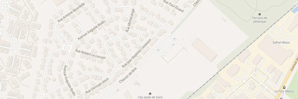 Plan du 9 Rue Jean Baptiste Carpeaux à Saint-Germain-lès-Corbeil