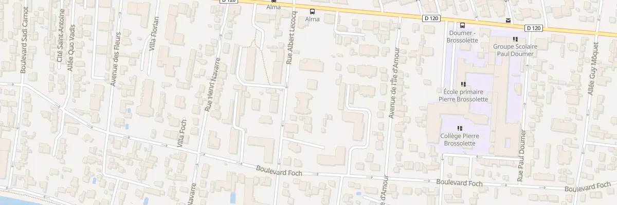 Plan du 9 Rue Albert Lecocq au Perreux-sur-Marne