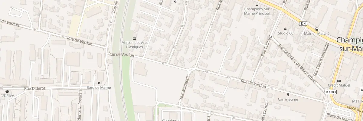 Plan du 175 Rue de Verdun à Champigny-sur-Marne