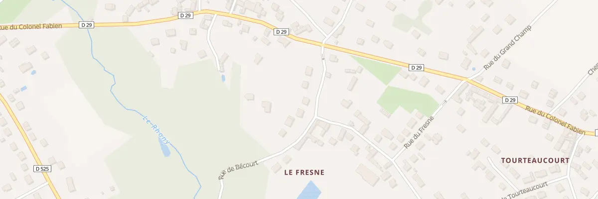 Plan du 49 Rue de Bécourt à Angicourt