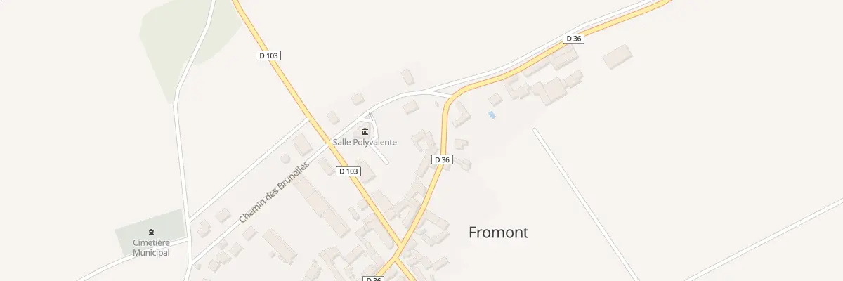 Plan du 5 Rte d’Amponville à Fromont