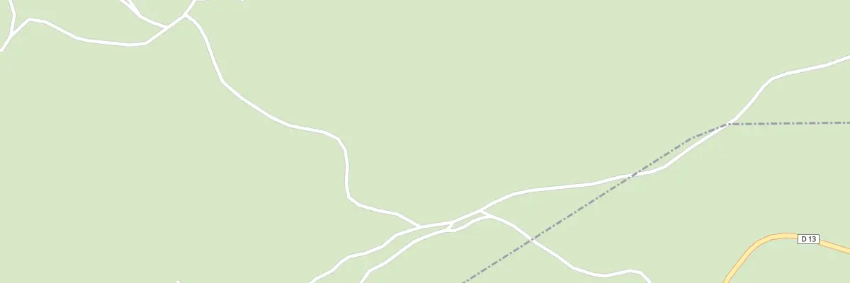 Plan du Camp Grand à Trévillach