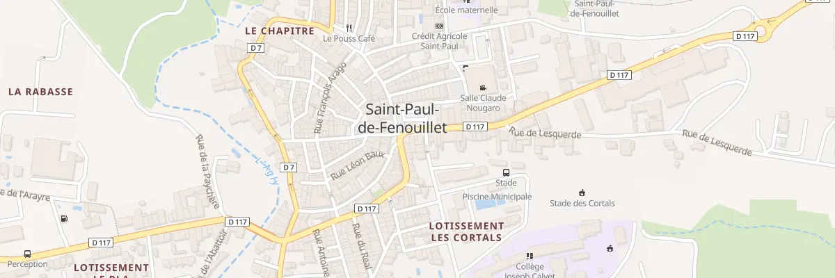 Plan du 49 Av Jean Moulin à Saint-Paul-de-Fenouillet
