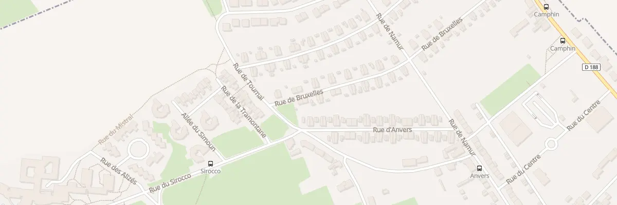 Plan du 58 Rue de Bruxelles à Marles-les-Mines