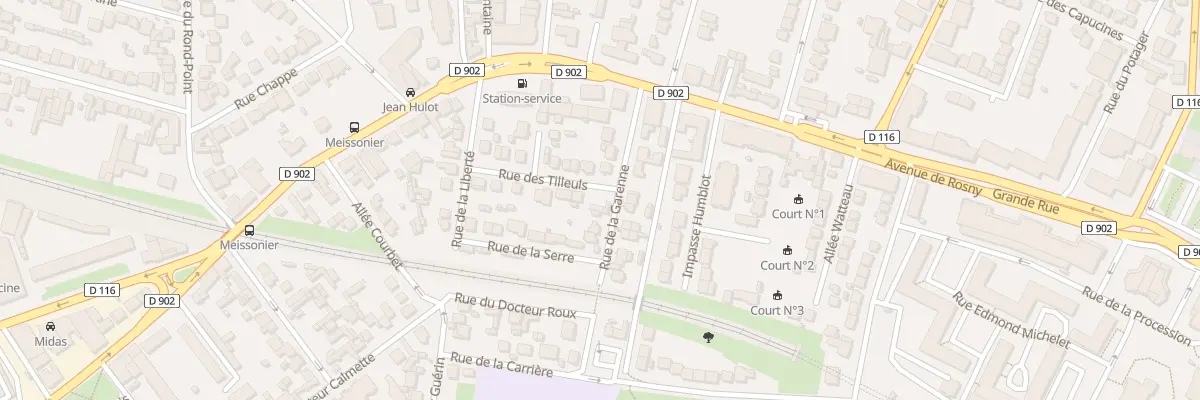 Plan du 14 Rue de la Garenne à Villemomble