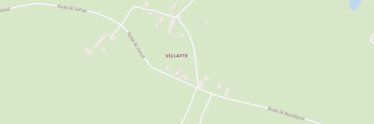 Plan du 2 Rte de Viersat à Teillet-Argenty