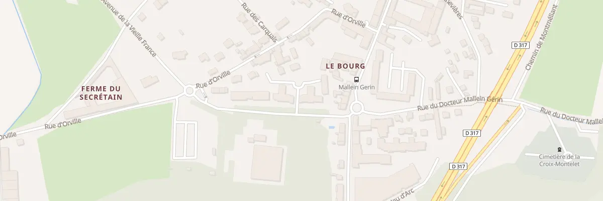 Plan du 1 Av de la Vieille France à Louvres